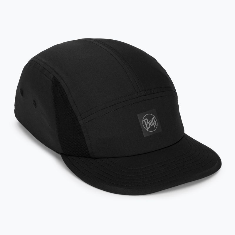 Kepurė su snapeliu BUFF 5 Panel Go solid black