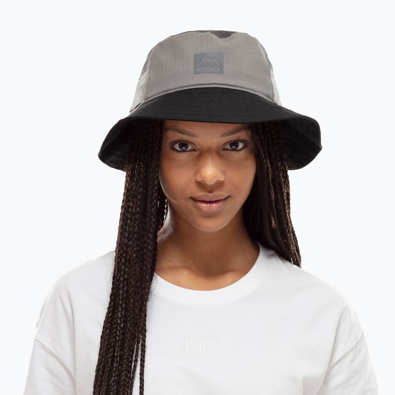 BUFF Sun Bucket Hiking Hat Hook Grey 4