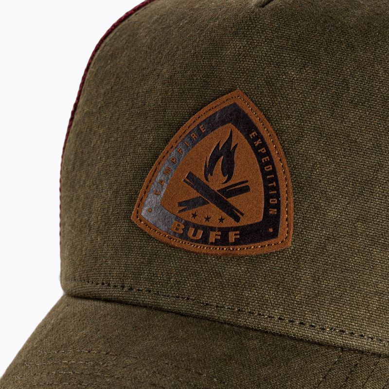 BUFF Trucker Lowney chaki spalvos beisbolo kepuraitė 5