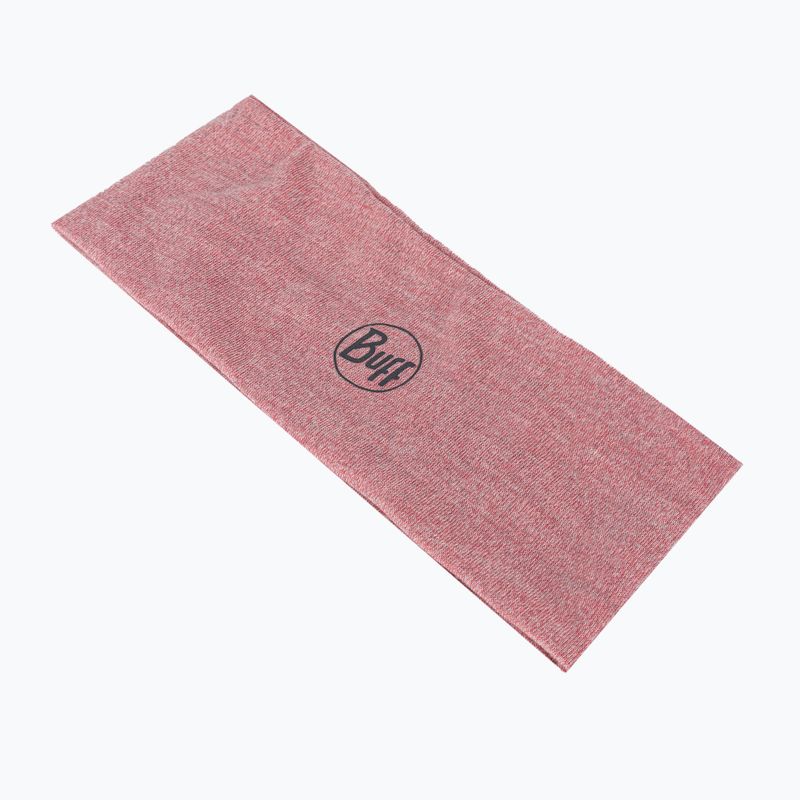 BUFF Midweight Merino Wool rosewood melange galvos apdangalas