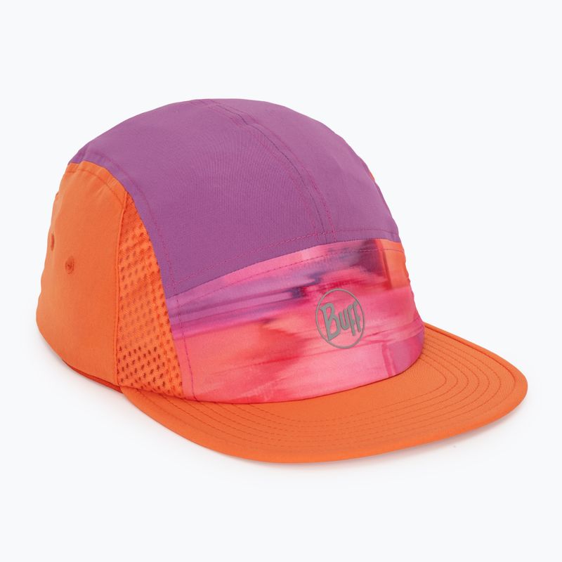 Kepurė su snapeliu BUFF 5 Panel Go sish tangerine