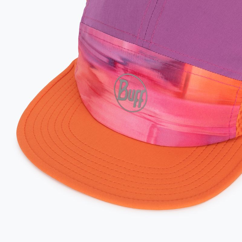 Kepurė su snapeliu BUFF 5 Panel Go sish tangerine 3