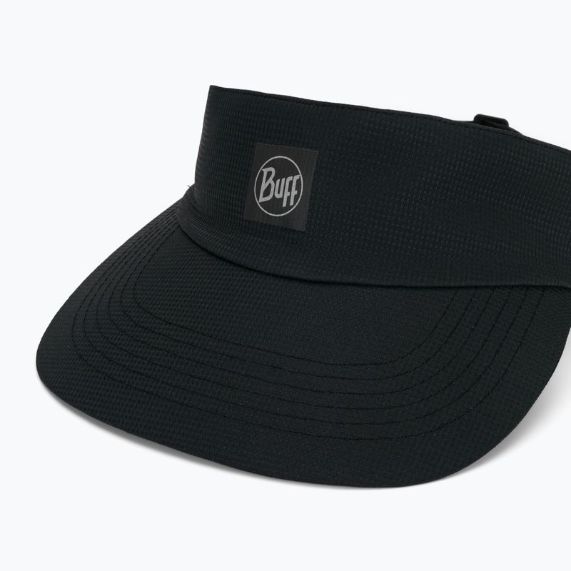 Bėgimo snapelis BUFF Go Visor Solid black 3