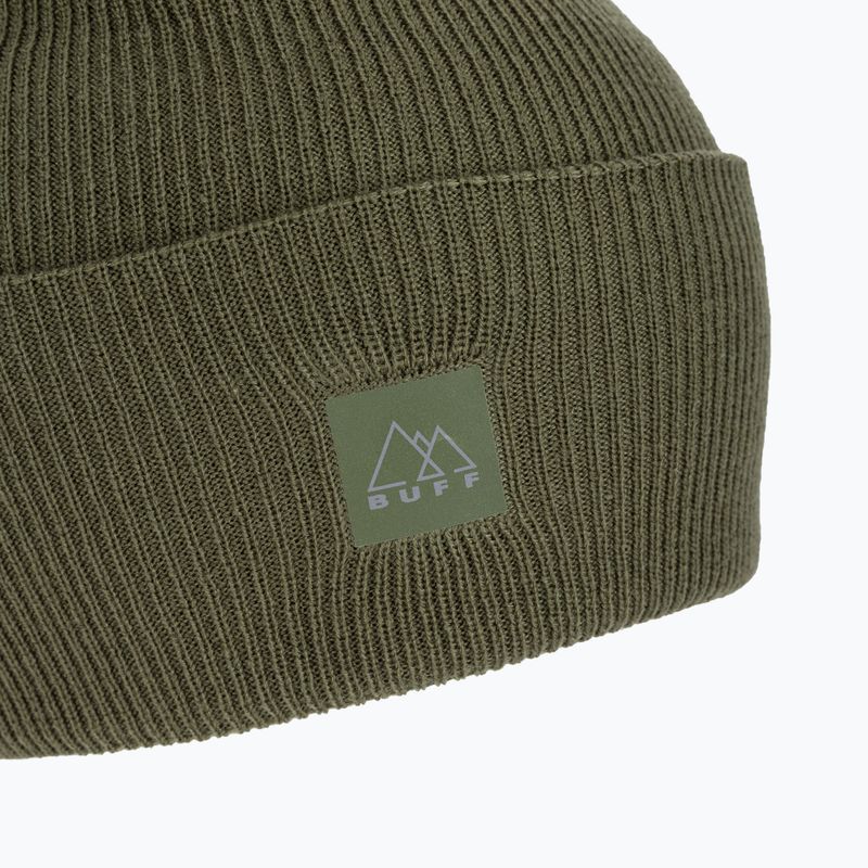 BUFF Krossknito masyvi kamufliažinė žieminė kepurė 3