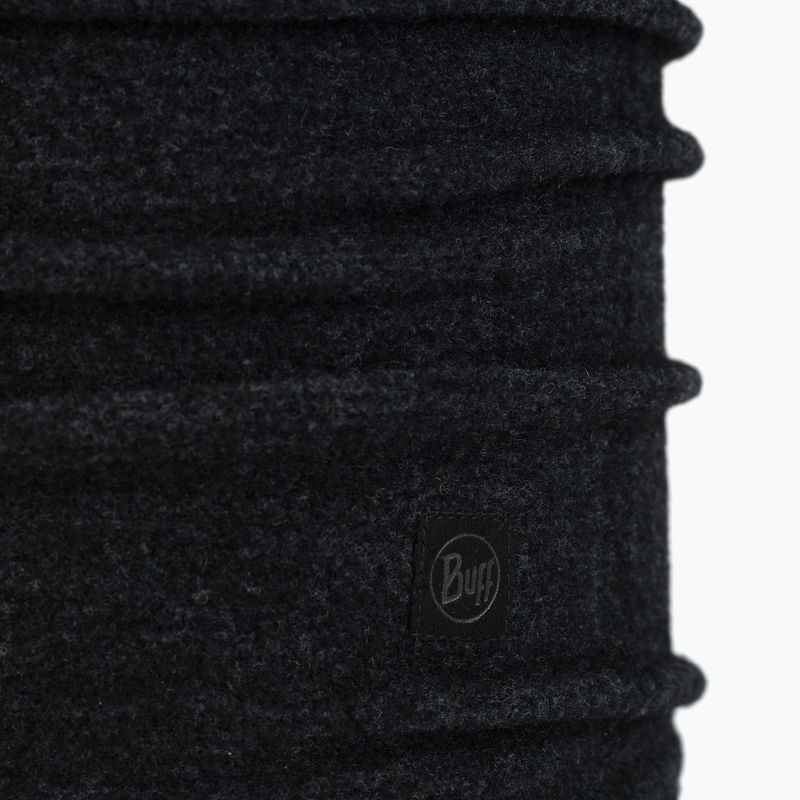Daugiafunkcinis diržas BUFF Merino Fleece juodas 3