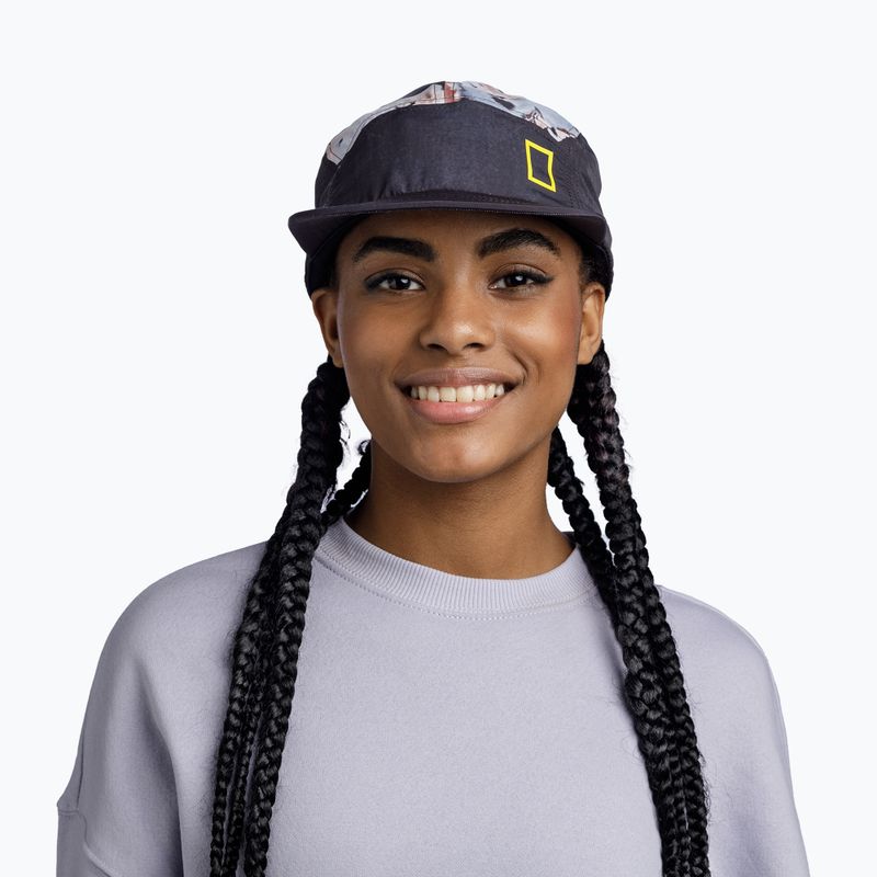 Kepurė su snapeliu BUFF 5 Explore Panel reige black 3