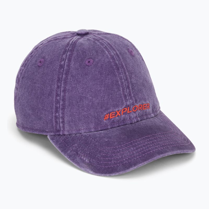 Vaikiška kepurė su snapeliu BUFF Baseball brokes violet