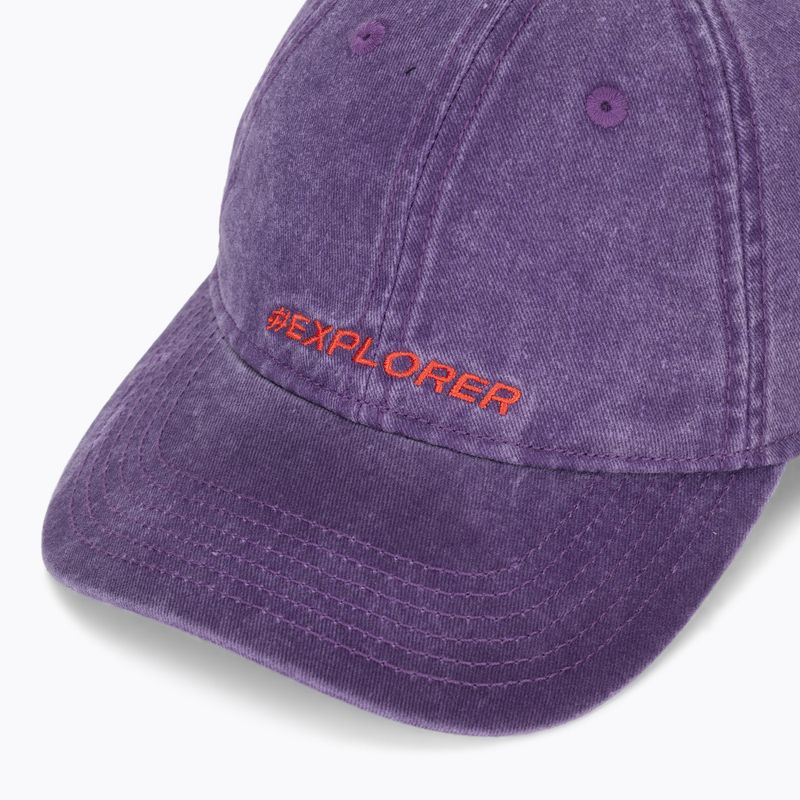 Vaikiška kepurė su snapeliu BUFF Baseball brokes violet 3