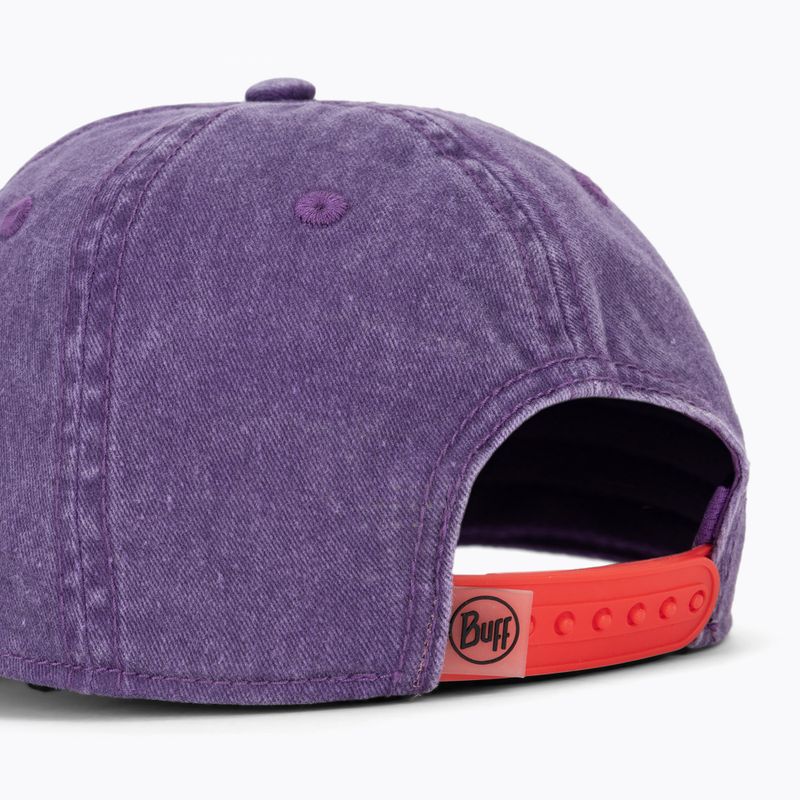 Vaikiška kepurė su snapeliu BUFF Baseball brokes violet 4