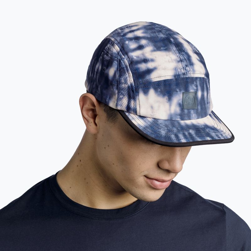 Kepurė su snapeliu BUFF 5 Panel Go deri blue 3
