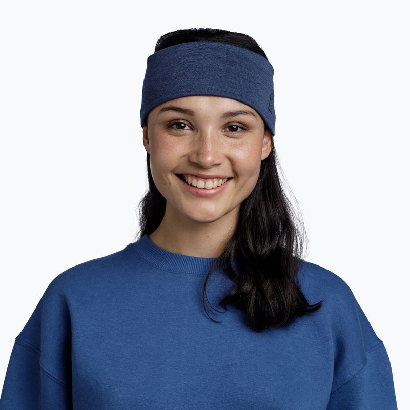 Lankelis galvai BUFF Merino Wide dark blue 2