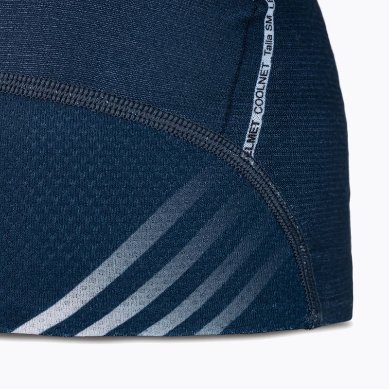BUFF Underhelmet Liner Lenir naktinė mėlyna dviratininkų kepurė 6