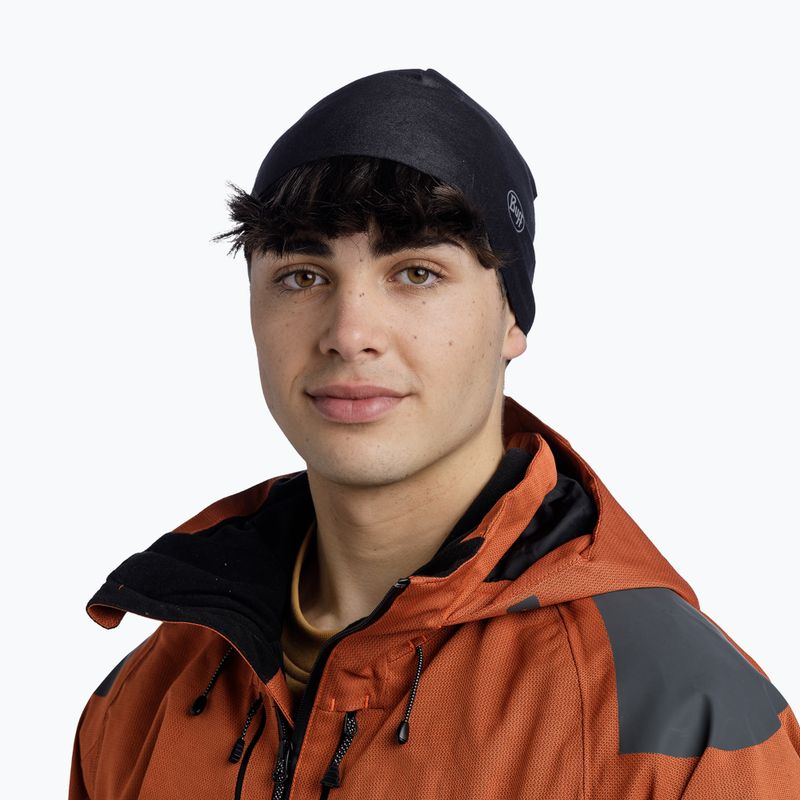 Žieminė kepurė BUFF Thermonet solid black 3