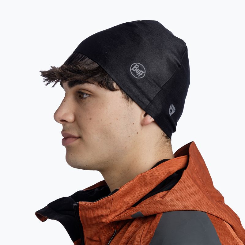 Žieminė kepurė BUFF Thermonet solid black 4