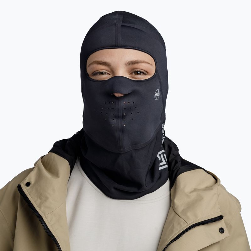 Balaklava BUFF Windproof 132580.999.25.00 solid black 3