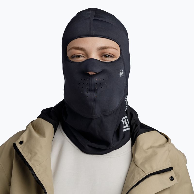 Balaklava BUFF Windproof solid black 3