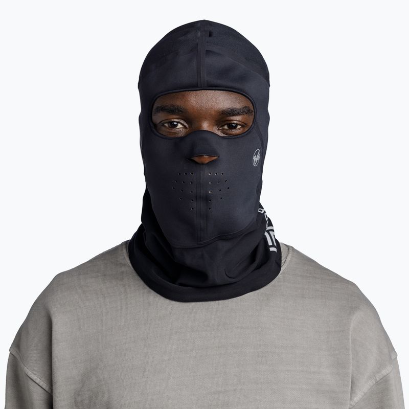 Balaklava BUFF Windproof solid black 5