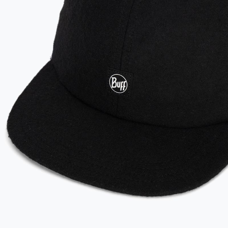 Kepurė su snapeliu BUFF Pack Chill Baseball solid black 3