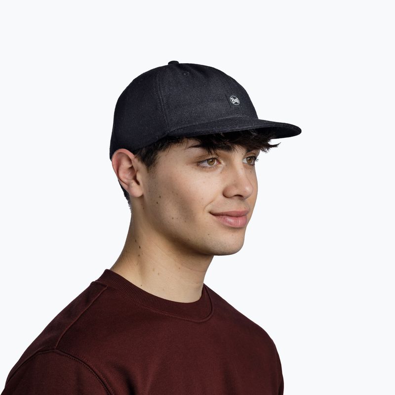 Kepurė su snapeliu BUFF Pack Chill Baseball solid black 3