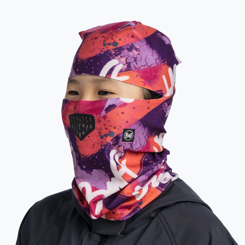 Vaikiška balaklava BUFF Thermonet tims multicolour 2