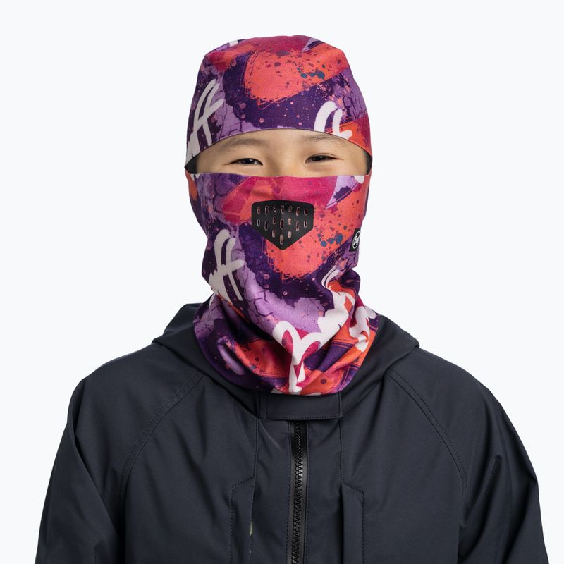 Vaikiška balaklava BUFF Thermonet tims multicolour 3