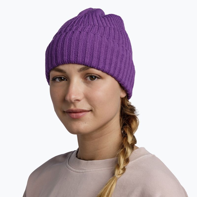 Žieminė kepurė BUFF Knitted & Fleece Renso purple 4