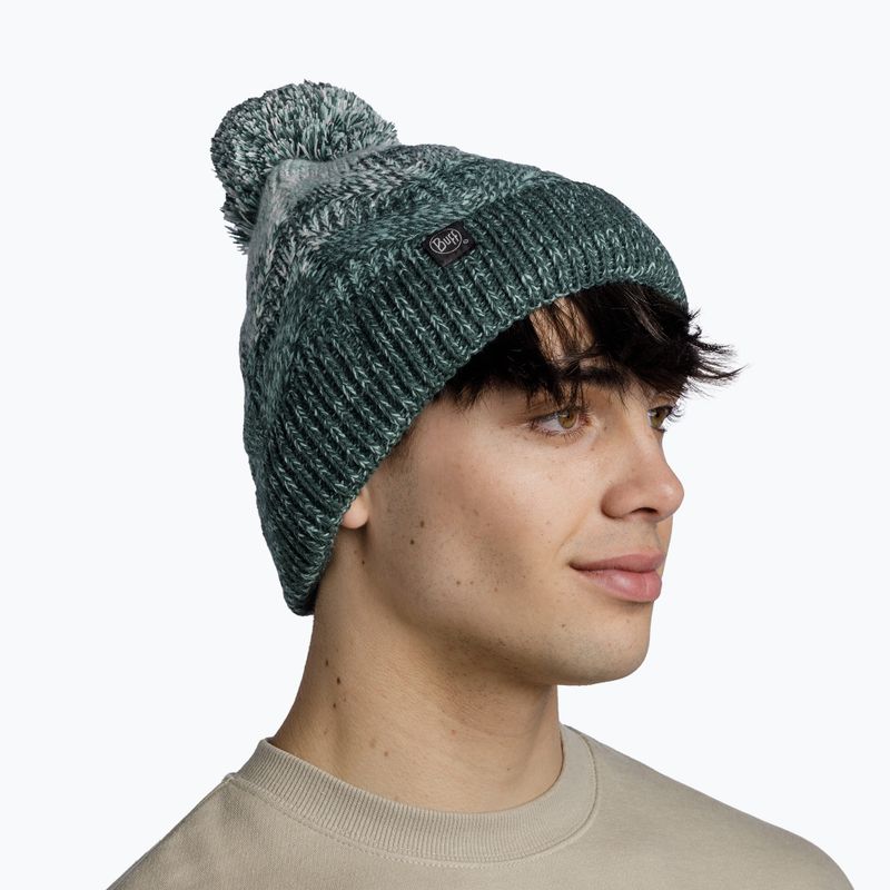 Žieminė kepurė BUFF Knitted & Fleece Masha Silver Sage 4