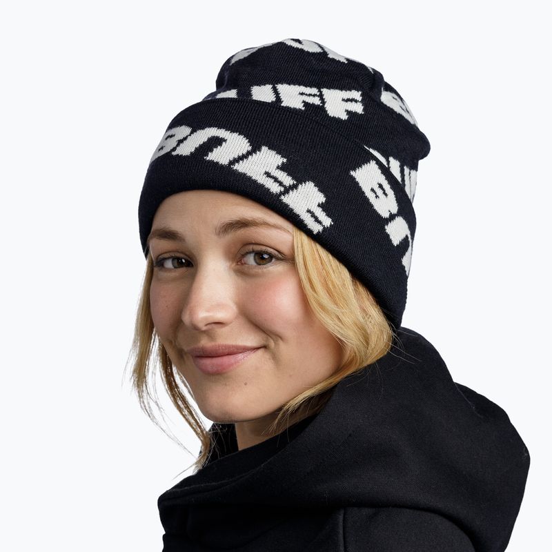 BUFF Megzta žieminė kepurė "Hido" juoda 4