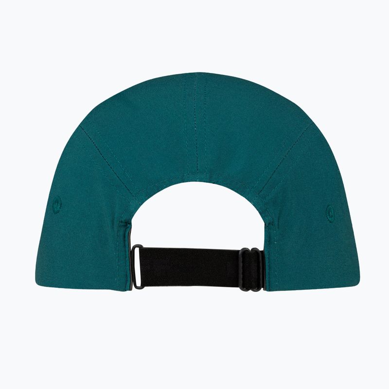 Kepurė su snapeliu BUFF 5 Go solid teal panel 2