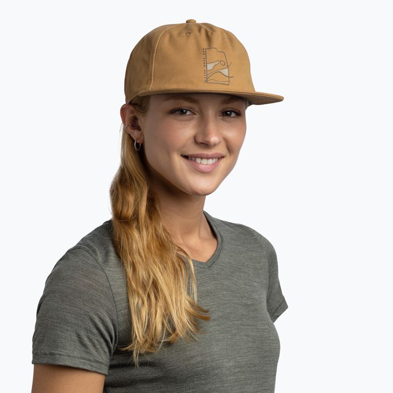 Kepurė su snapeliu BUFF Trucker wadi fawn 3