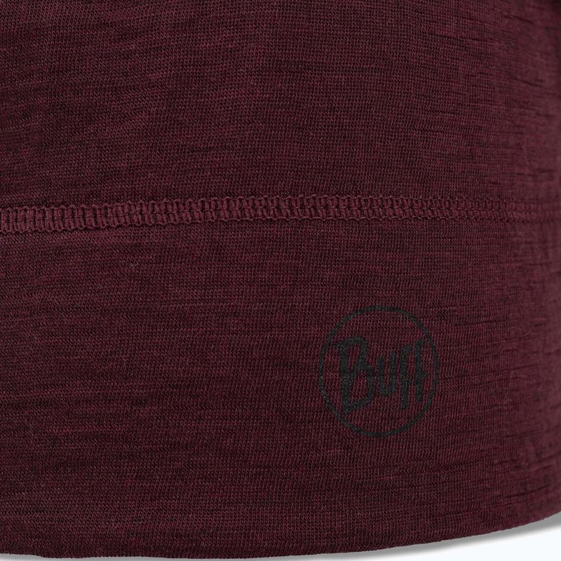 Žieminė kepurė Buff Merino Lightweight garnet 2
