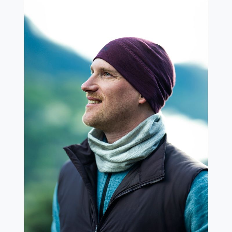 Žieminė kepurė Buff Merino Lightweight garnet 5