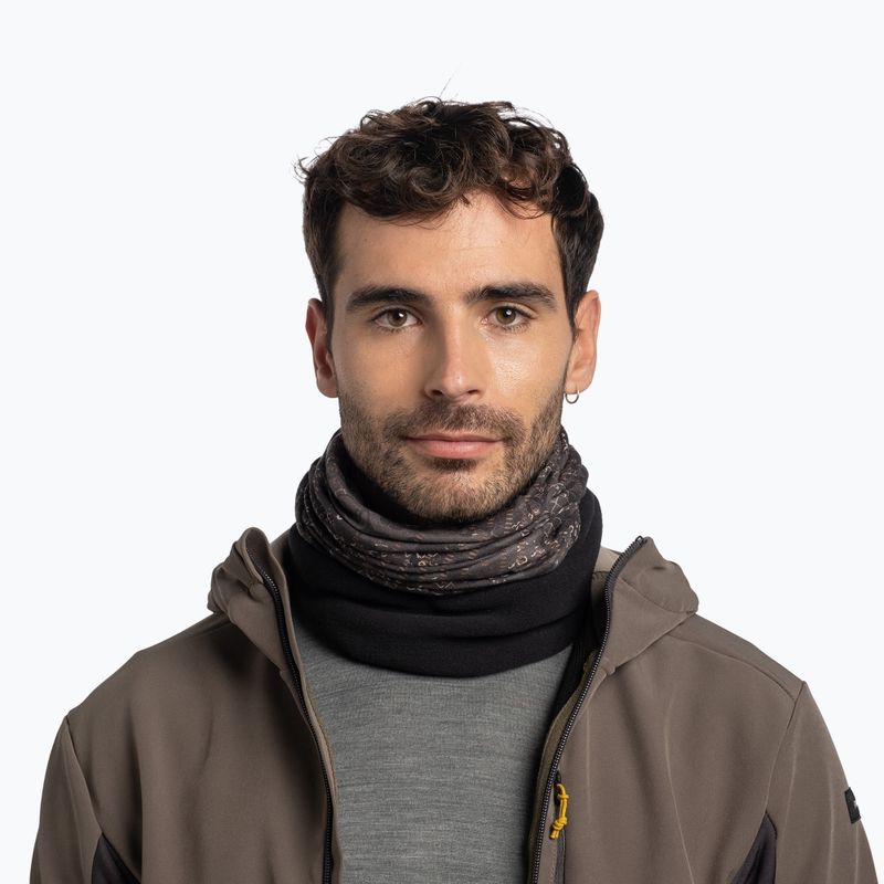 Daugiafunkcinė skara BUFF Polar cyture black 3