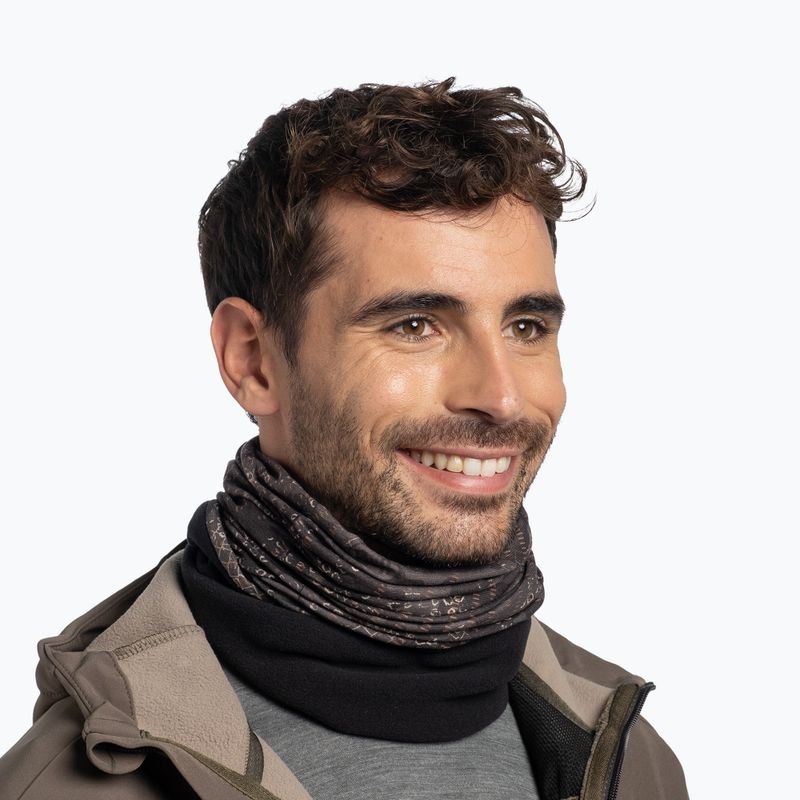 Daugiafunkcinė skara BUFF Polar cyture black 4
