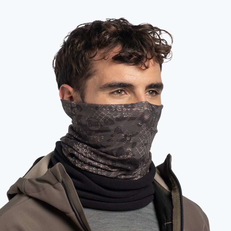 Daugiafunkcinė skara BUFF Polar cyture black 5