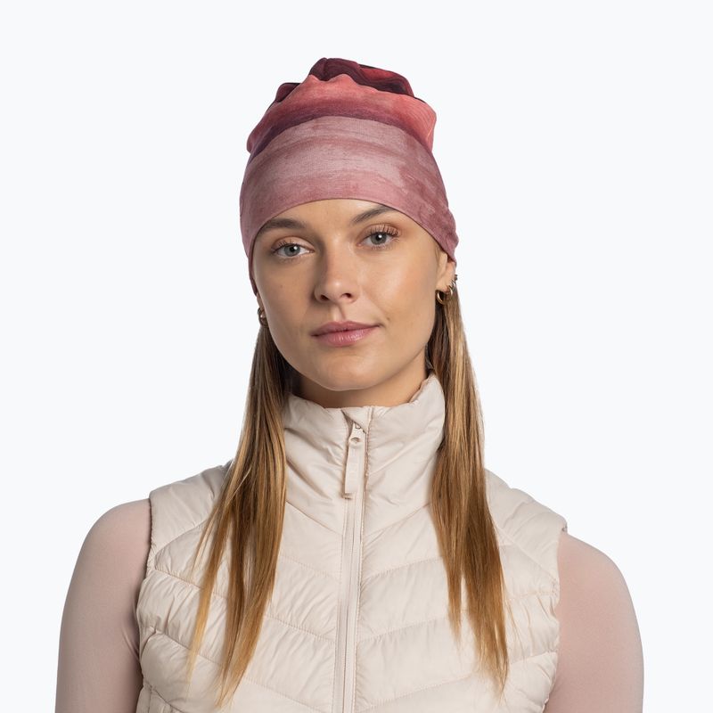 Žieminė kepurė BUFF EcoStretch lise rosewood 6