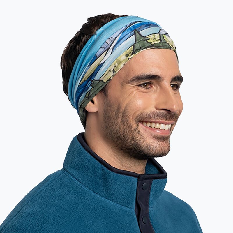 Daugiafunkcinė skara BUFF Coolnet UV National Parks glacier 4