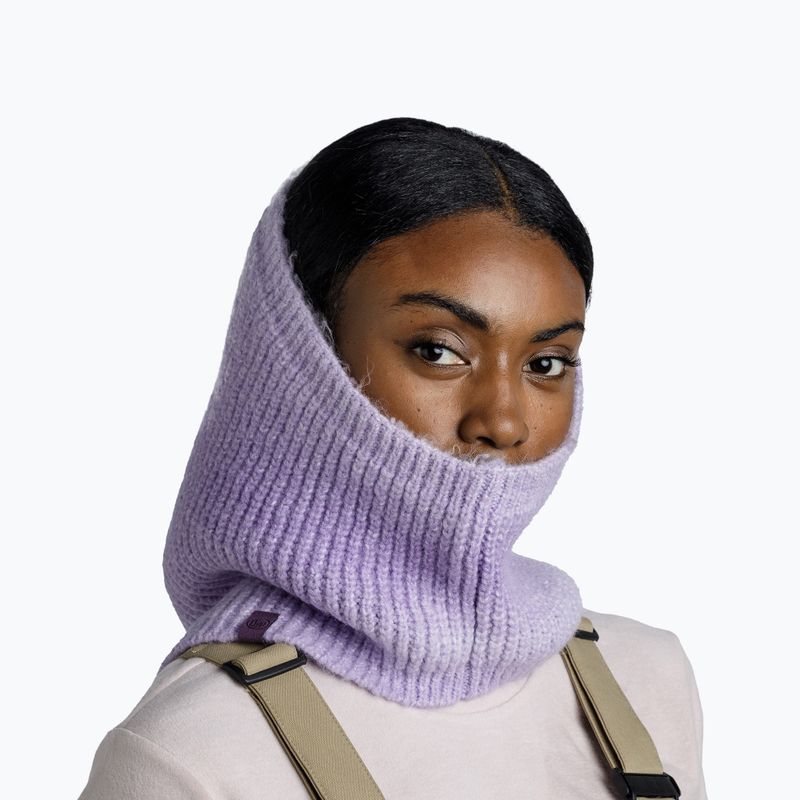 Kaklo mova BUFF Knitted Datma lavender 4