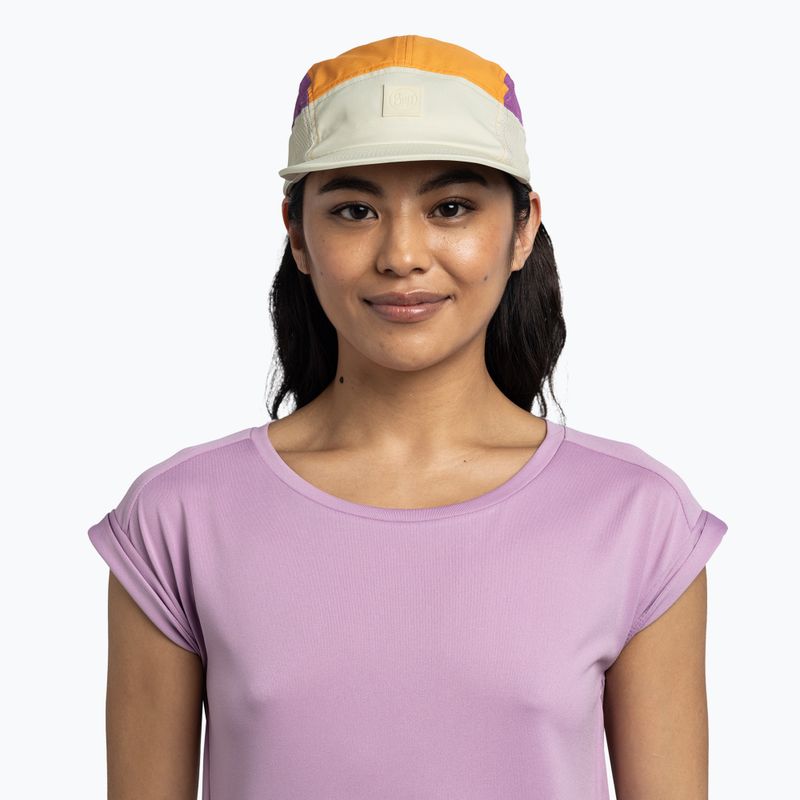 Kepurė su snapeliu BUFF 5 Panel Go domus pistachio 3