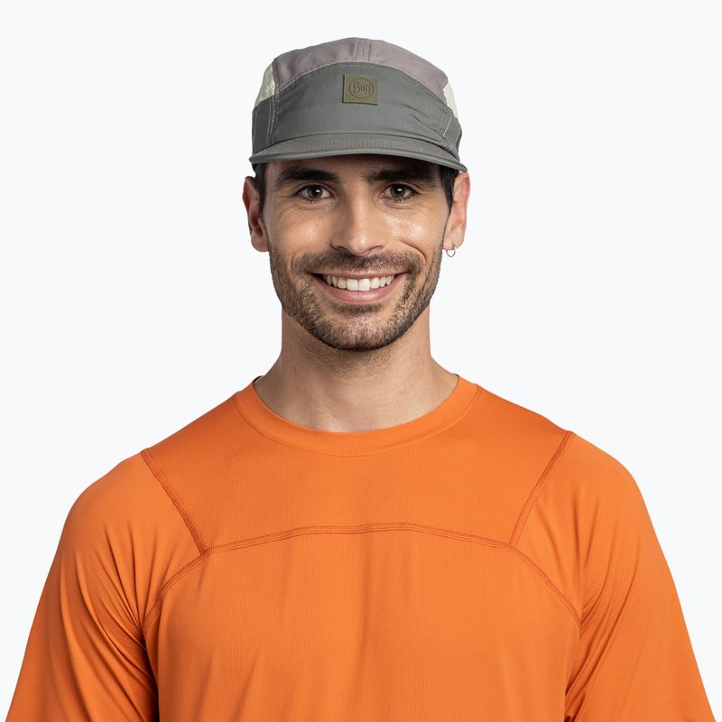 Kepurė su snapeliu BUFF 5 Panel Go domus khaki 3