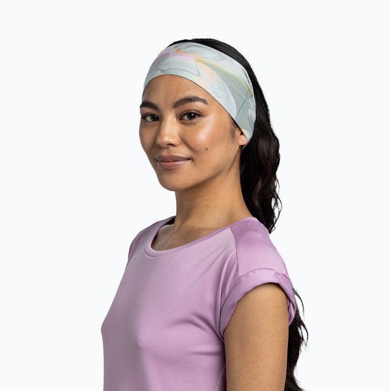 Galvos juosta BUFF CoolNet UV Ellipse emerald seagrove green 4