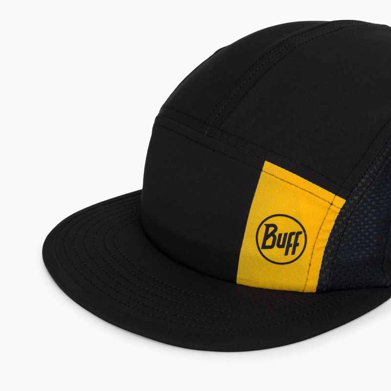 Kepurė su snapeliu BUFF 5 Panel Go logo black 3