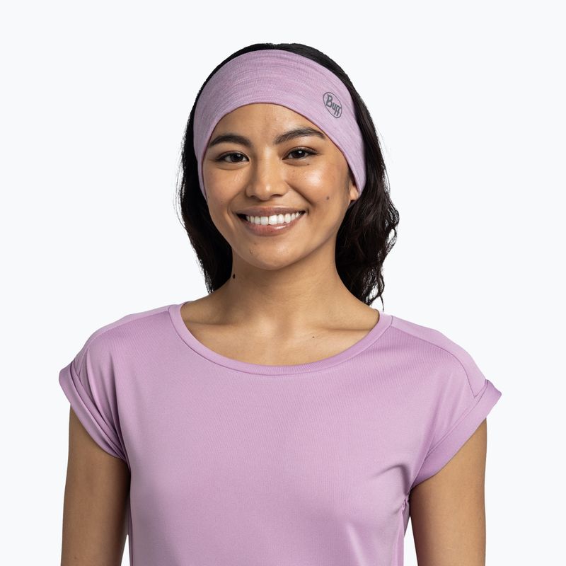 Galvos juosta BUFF Lightweight Merino Wool pansy 3
