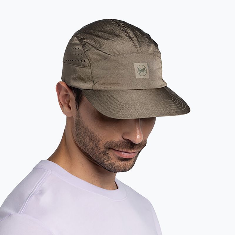 Kepuraitė su snapeliu BUFF Speed Solid tundra khaki 3