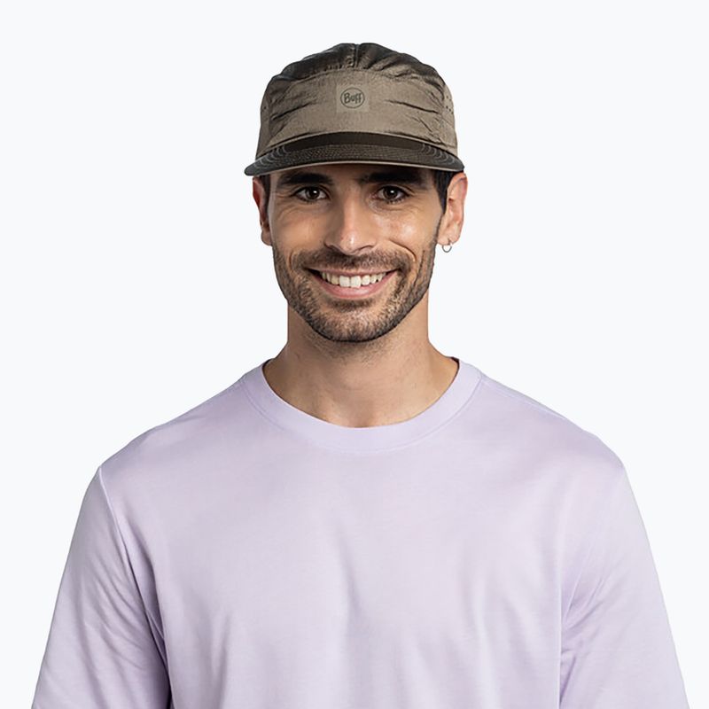 Kepuraitė su snapeliu BUFF Speed Solid tundra khaki 4