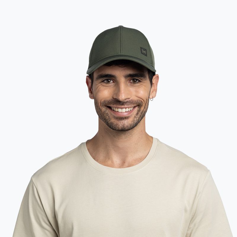 Kepurė su snapeliu Buff Summit solid khaki 3