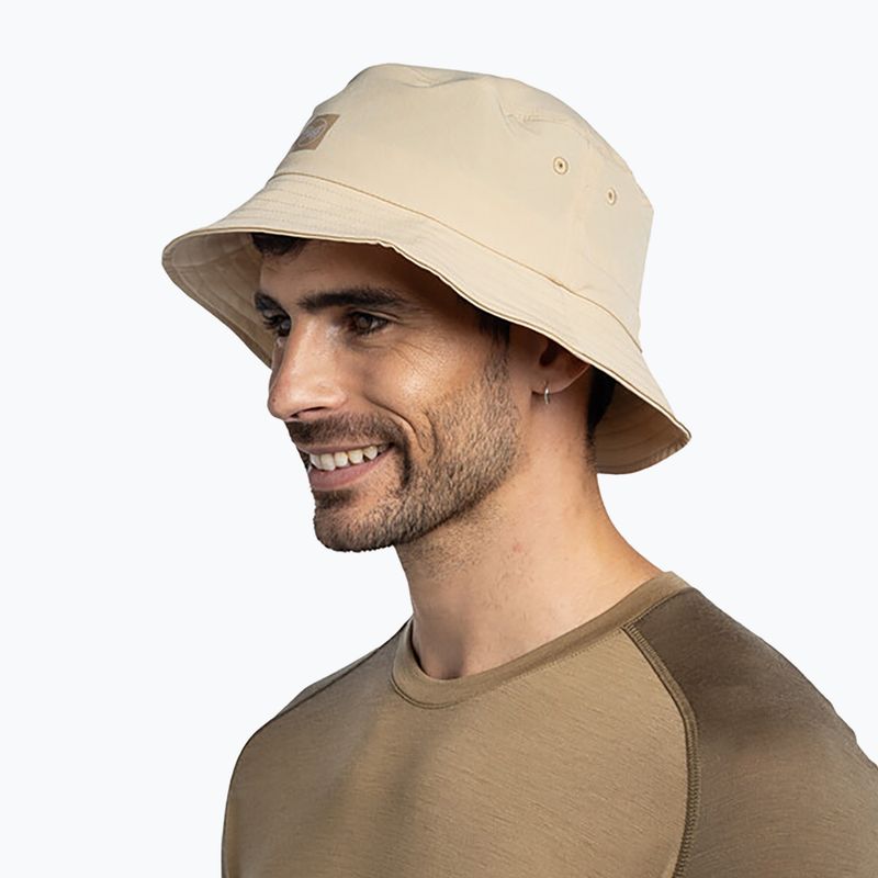 Skrybėlė BUFF Adventure Bucket Solid sand 4