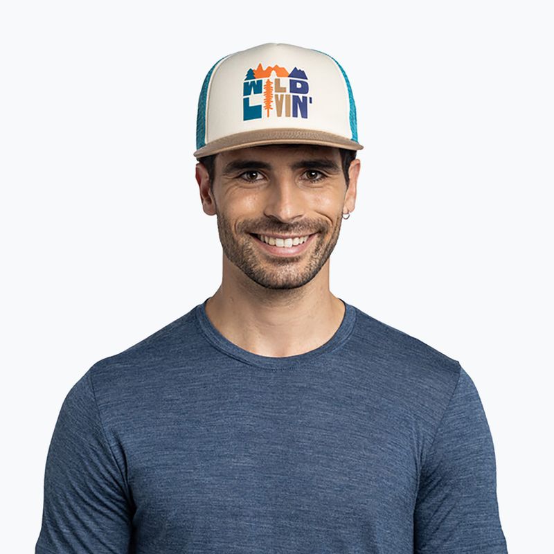 Kepuraitė su snapeliu BUFF Trucker Scen multicolor 4