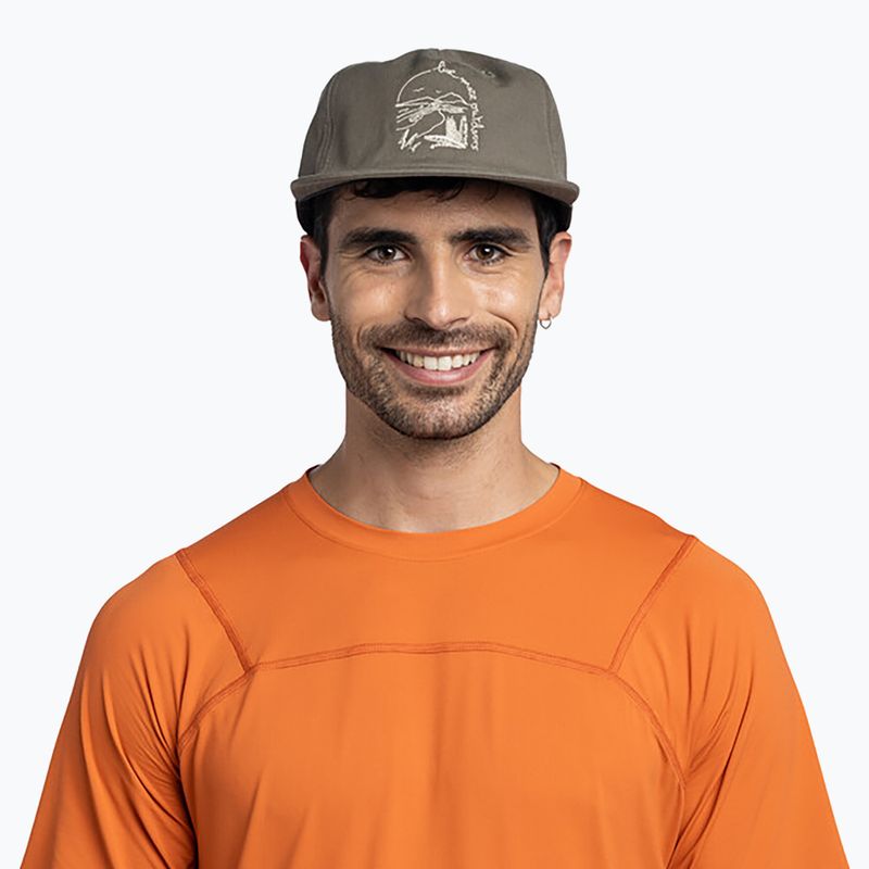 Kepurė su snapeliu BUFF Trucker lander khaki 6
