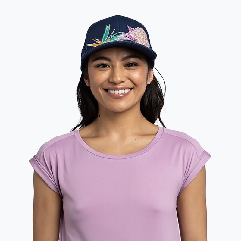 Kepurė su snapeliu BUFF Explore Trucker safari indigo 4